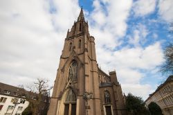 Una chiesa della cittadina di Krefeld, Germania.



