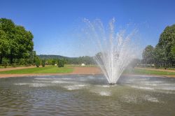 Fontana pubblica in un parco pubblico di Metz, Francia. Siamo a 55 km di distanza dal confine con il Lussemburgo.

