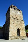 Primo piano della torre carolingia di Framura (Liguria). La potete ammirare recandovi in frazione Costa