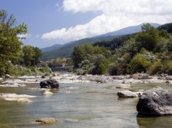 Il fiume Taro Appennino parmense