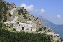 Il forte di Fenestrelle in Piemonte, la più grande fortificazione delle Alpi