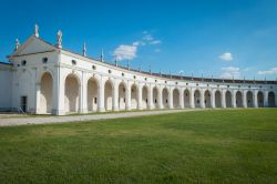 Il portico di Villa Manin a Codroipo una delle più belle ville del Friuli
