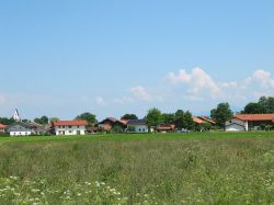 Il villaggio di Vagen e le campagne della valle ...