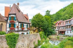 Il borgo di Kaysersberg si trova nel dipartimento dell'Alto Reno, in Alsazia. Siamo nella parte orientale della Francia, quasi al confine con la Germania - foto © NaughtyNut / Shutterstock.com ...