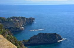 La baia di Trentaremi Bay a Napoli, zona Posillipo