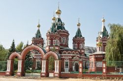 La bella cattedrale di Kazan a Volgograd, Russia.

