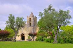 La chiesa del castello di Montemor-o-Velho, Portogallo.
