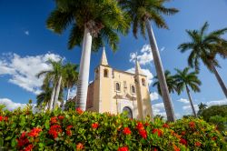 La chiesa di Santa Ana a Merida, Messico. Fu costruita nel 1729 dal capitano Antonio de Figueroa y Silva, soprannominato "l'uomo con un braccio solo".



