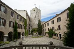 La coorte interna del Castello di Duino, Friuli Venezia Giulia
