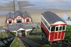 La funicolare di Saltburn sulle coste orientali inglesi