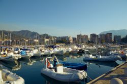 La marina del Porto di Salerno in Campania