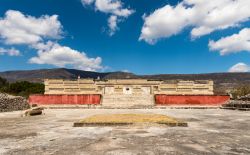 Le rovine del sito archeologico di Mitla, uno dei più spettacolari dello stato di Oaxaca (Messico).
