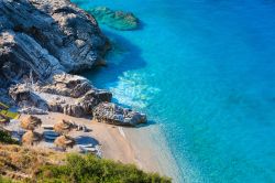 Una spiaggia dell'Albania