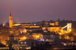 Luminarie natalizie nel borgo di Castelvetro di Modena