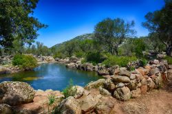 Paesaggio naturale nella zona di Lotzorai, Sardegna centro-orientale