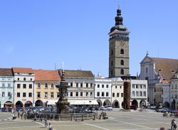 Ceske Budejovice: la Naměstí Přemysla ...