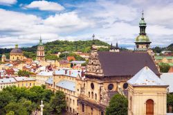 Un pittoresco scorcio del centro cittadino di Lviv, Ucraina.



