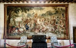 Sala nell'interno del Castello di Chaumont-sur-Loire in Francia - © Viacheslav Lopatin / Shutterstock.com