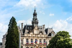 Architettura del Palazzo Municipale di Limoges, Francia.

