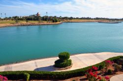 Il sole splende tutto l’anno a El Gouna (Egitto) grazie al clima desertico di questa zona del Mar Rosso.