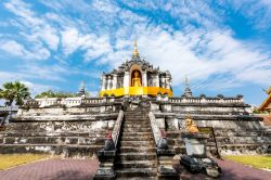 Il tempio buddista di Wat Phra Yuen a Lamphun, nord della Thailandia. E' uno dei templi buddisti più antichi del paese.
