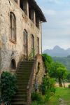 Un antico casale vicino a Pieve Fosciana in Toscana