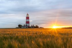 Un faro nella regione del Norfolk, East of England