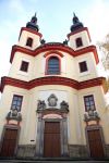 Una chiesa del centro storico di Litomysl, Repubblica Ceca.
