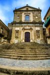 Una chiesa nel centro storico di Castiglione di Sicilia