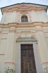 Una chiesa nel centro storico di Moncalieri in Piemonte