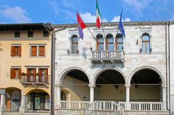 Uno scorcio del centro storico di Gemona del Friuli