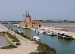 Uno scorcio delle Saline di Trapani, candidate a diventare Patrimonio dell'Umanità dell'UNESCO - © Deborah Terrin