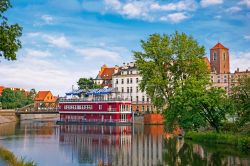 Uno scorcio primaverile di Wroclaw in Polonia