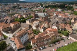 Vista aerea di Belfort in Francia, siamo nella regione Borgogna