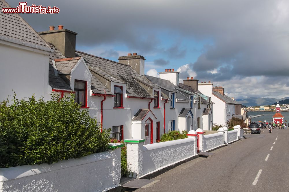 Immagine I tipici tetti delle case di Valentia Island, Irlanda.