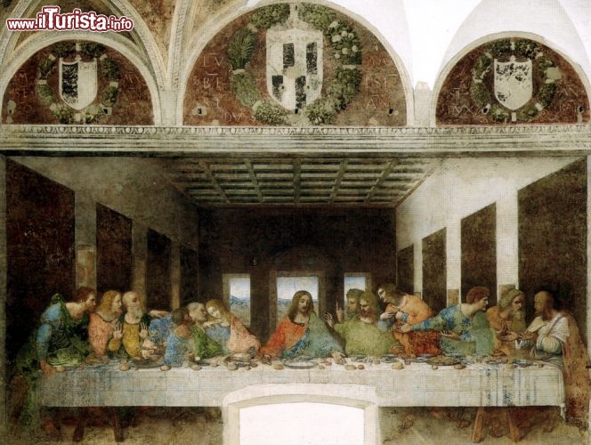 Immagine Leonardo da Vinci: l'ultima cena del Cenacolo di Santa Maria delle Grazie a Milano - © Ammit Jack / Shutterstock.com