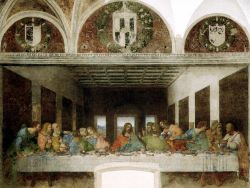 Leonardo da Vinci: l'ultima cena del Cenacolo di Santa Maria delle Grazie a Milano - © Ammit Jack / Shutterstock.com