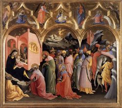 Adorazione dei Magi, il dipinto agli Uffizi di Lorenzo Monaco - Innovativo per lo stile, all'avanguardia per la composizione architettonica racchiusa nel dipinto, decisamente audace per ...