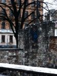 Dettaglio dei resti della sinagoga di Riga, interno Quartiere Sovietico - © Monica Mereu