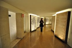 Il corridoio d'accesso al Teatro Olimpico ...