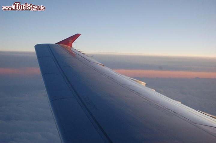 Immagine In volo verso la Giordania su Airbus A321