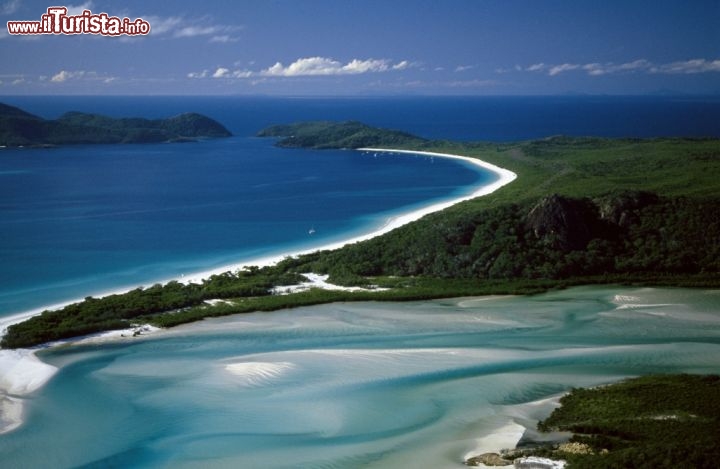 La magia delle spiegge sulle isole Whitsundays in Queensland