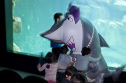 La mascotte di CineAqua, l'Aquarium de Paris