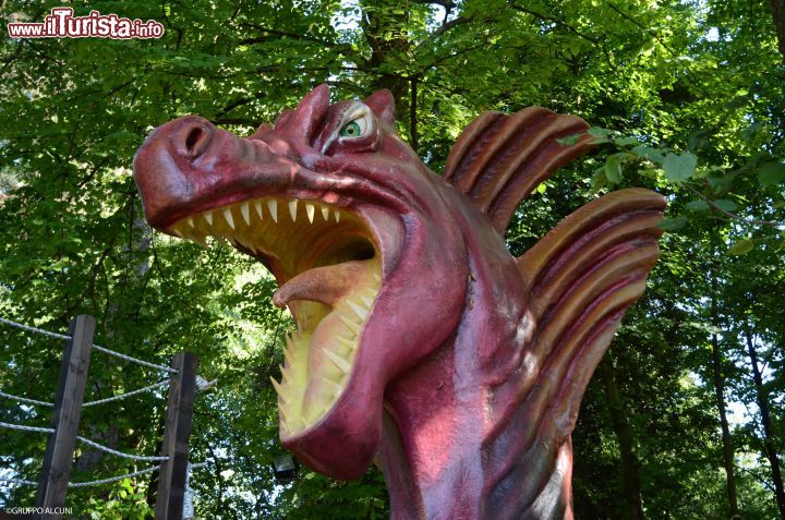 Immagine Un Drago visibile nel percorso Draghi dinosauri e animali estinti - © Gruppo Alcuni