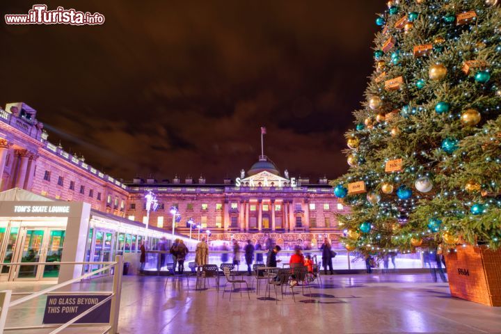 Immagine Natale alla Somerset House di Londra - © Cedric Weber / Shutterstock.com