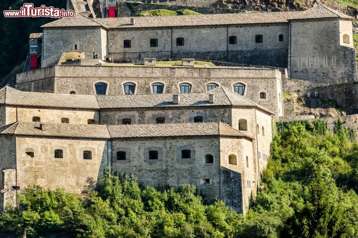 Immagine Dettaglio della fortezza di Bard in Valle d'Aosta