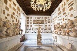 Inside one of the rooms of the Capitoline Museums in Rome, Italy The museum was opened to the public at the wish of Pope Clement XII in 1734.
 - © Chanclos / Shutterstock.com 