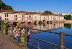 Il Barrage Vauban la grande chiusa militare di Strasburgo in Alsazia. Serviva ad inondare la città per difenderla