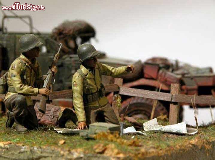 Immagine Soldatini della seconda guerra mondiale, esposti al Museo Figurino Storico di Calenzano - © www.museofigurinostorico.it