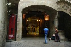 Palazzo Aguilar, entrata al Museu Picasso di Barcellona